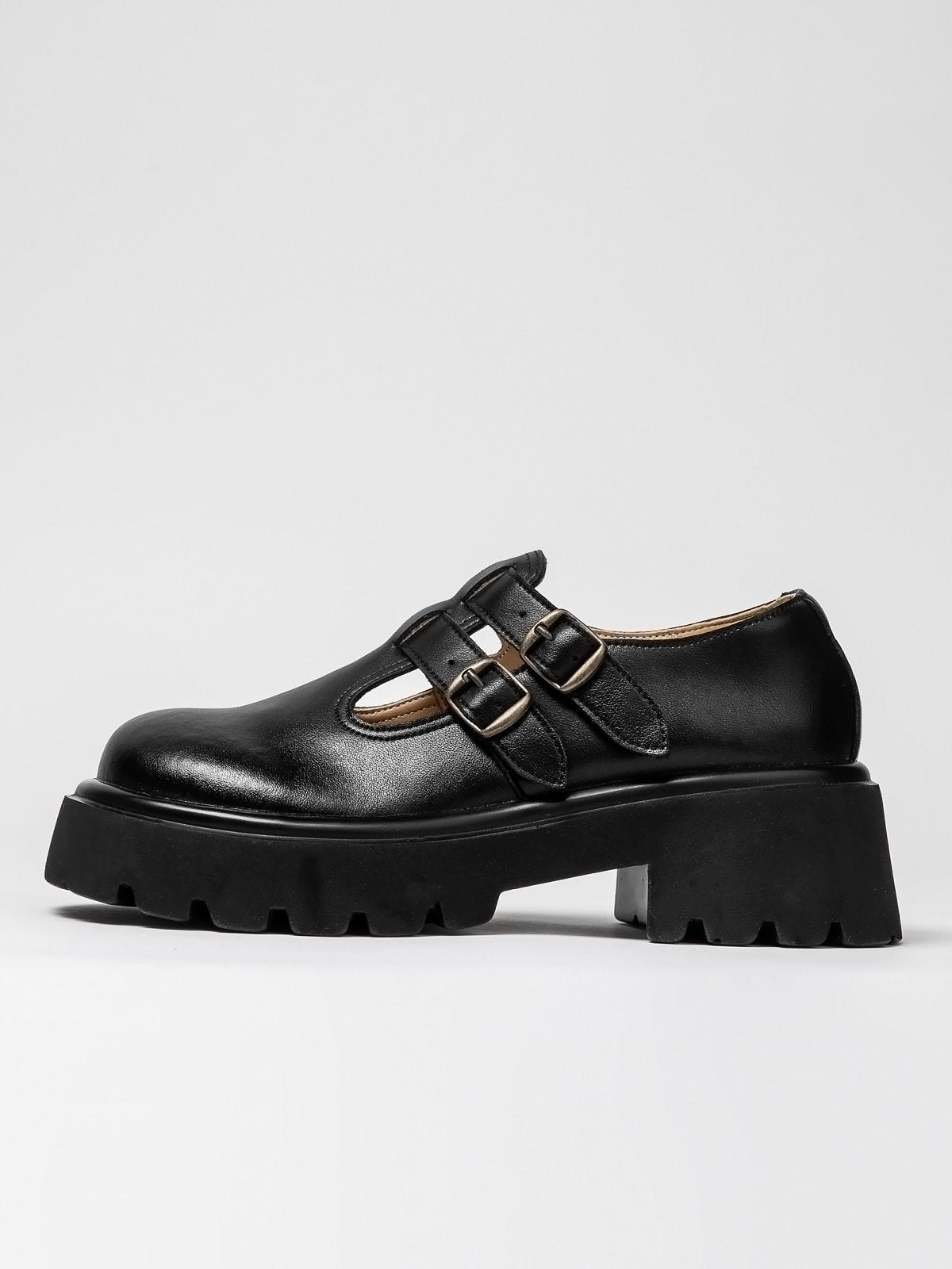 Women's leather shoes-0