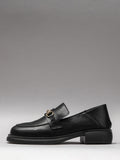 Women's leather shoes-0