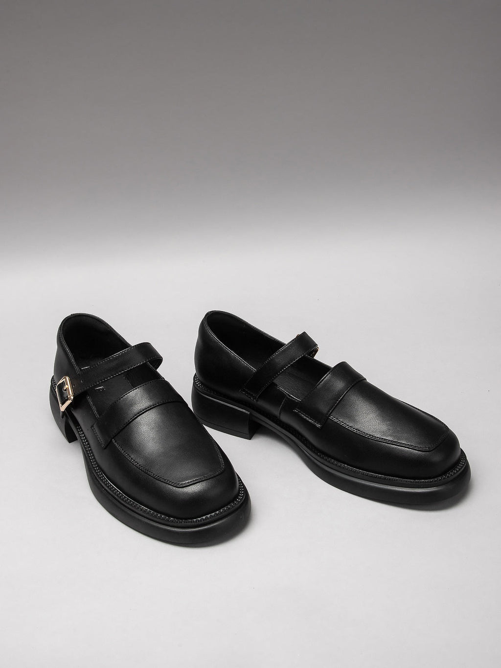 Women's leather shoes-1