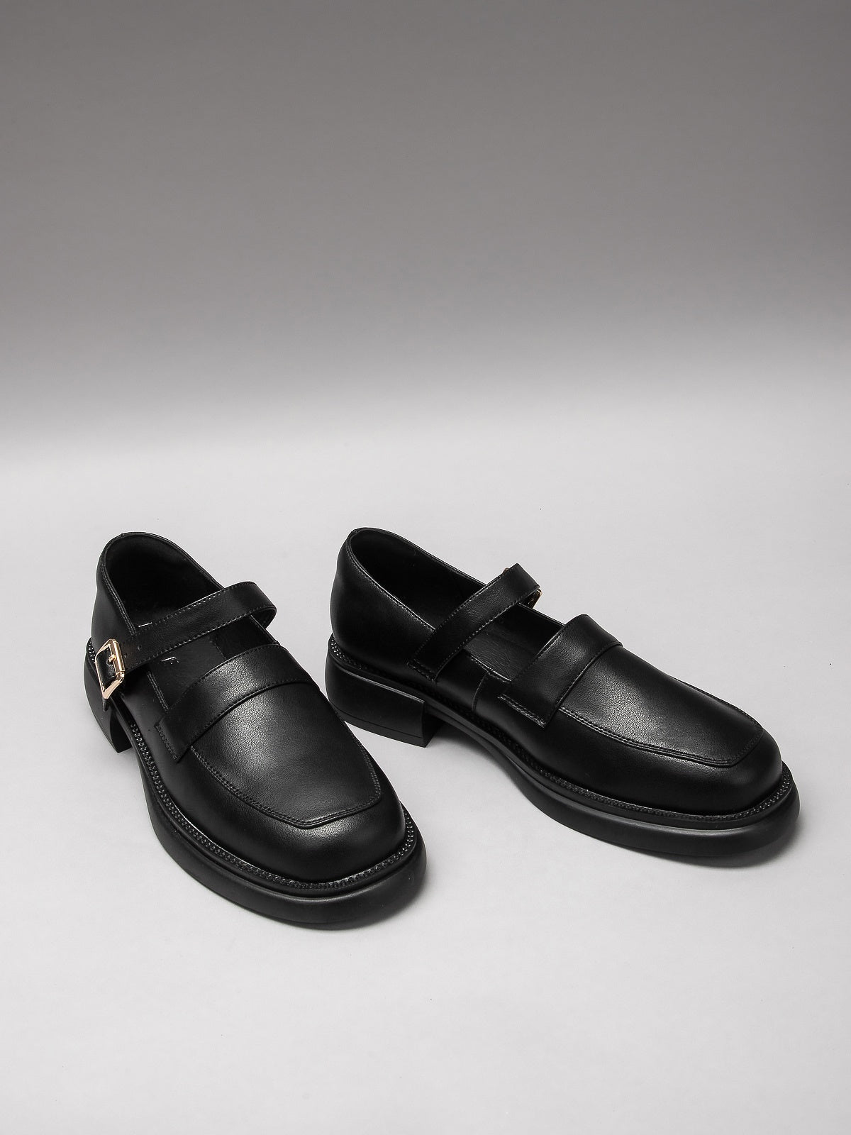 Women's leather shoes-1