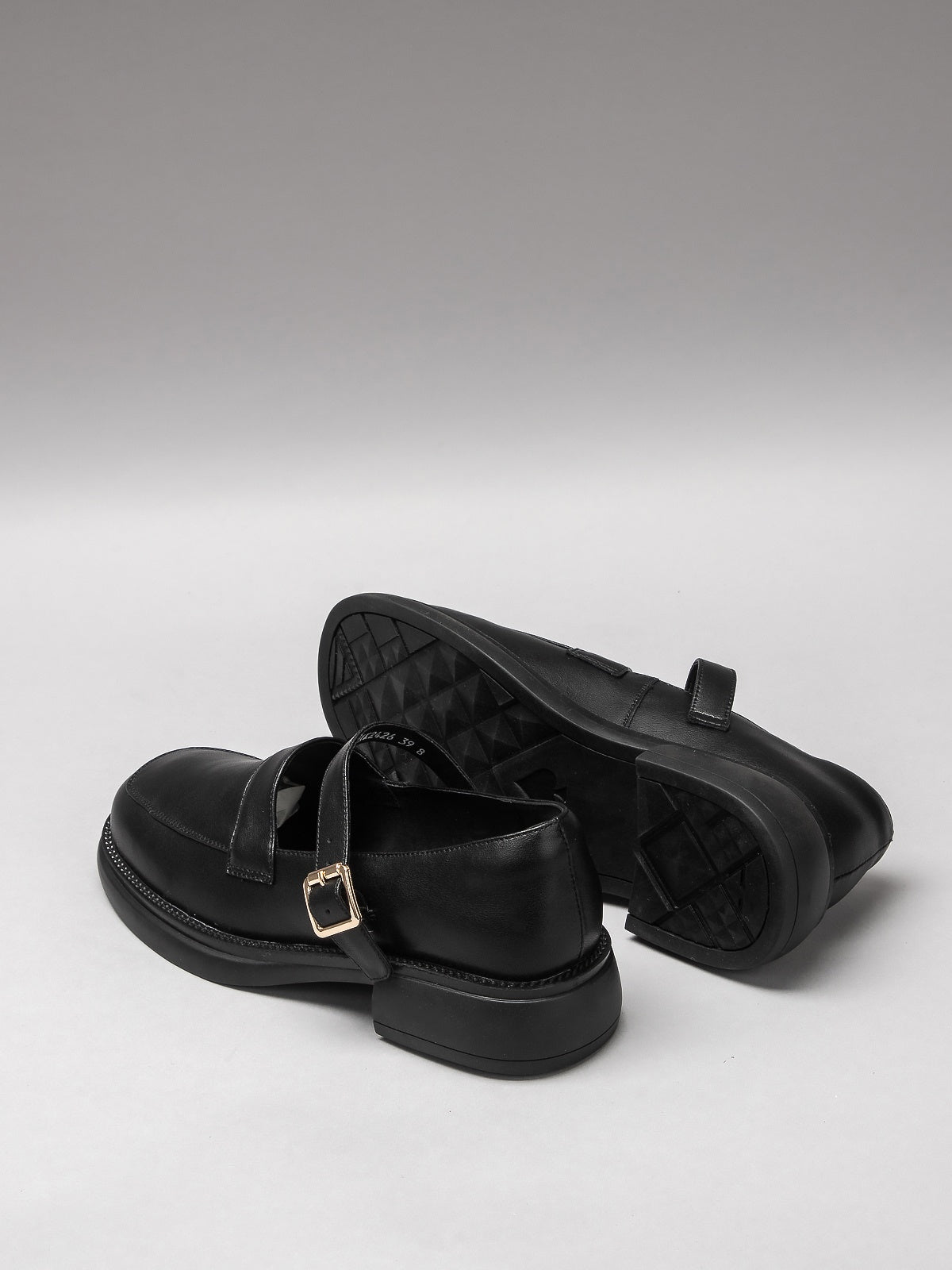 Women's leather shoes-2