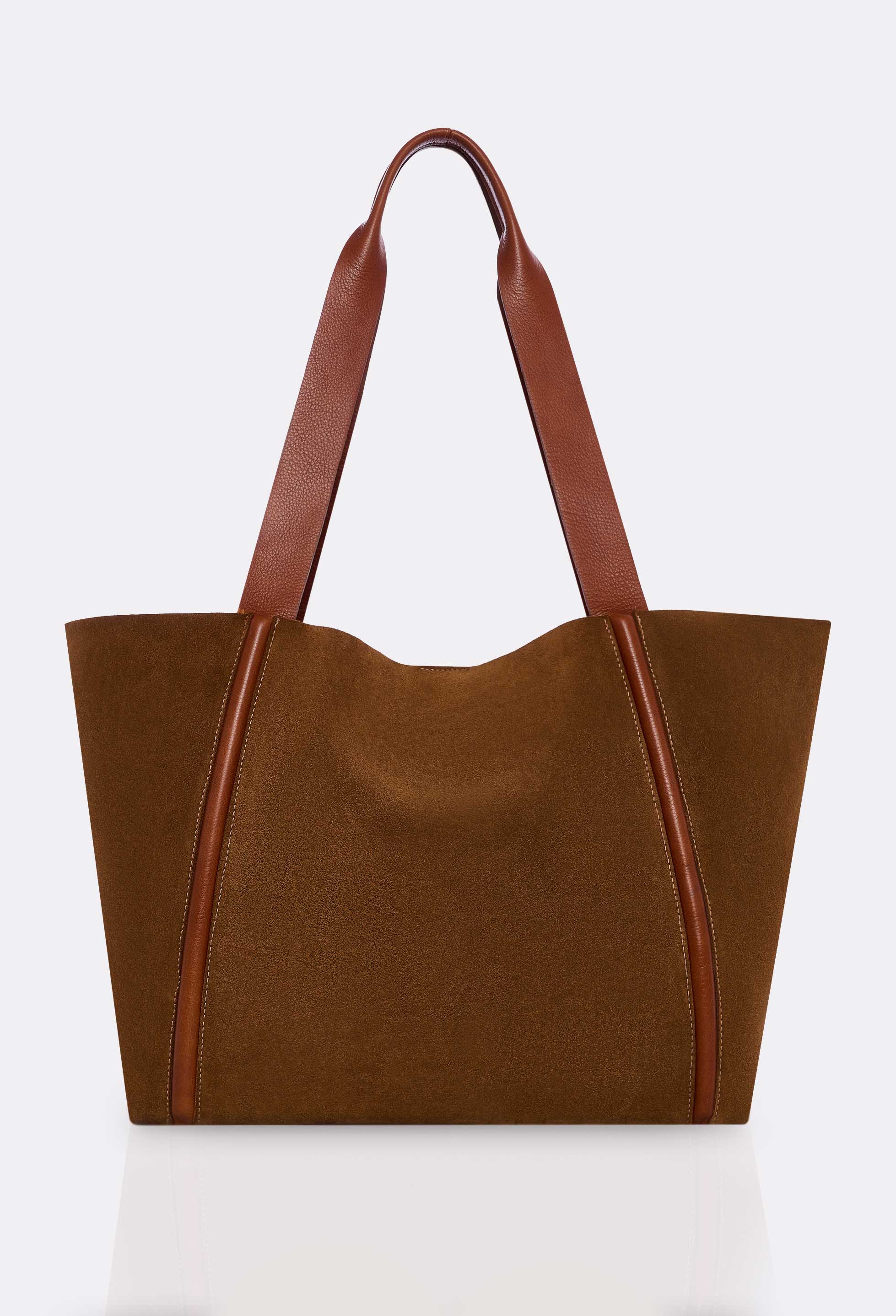 Large Tote Bag 'Tala' - Tan