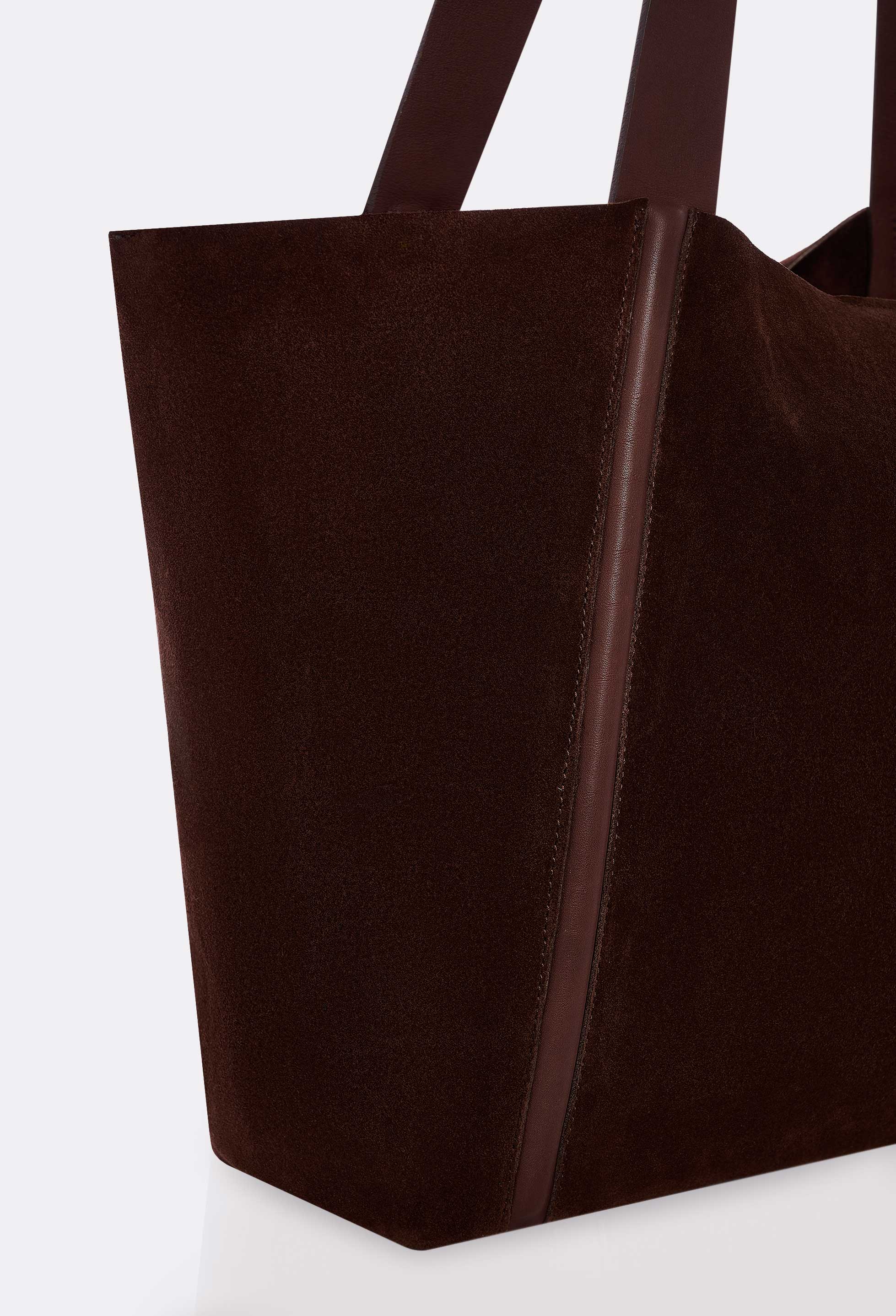 Large Tote Bag 'Tala' - Brown