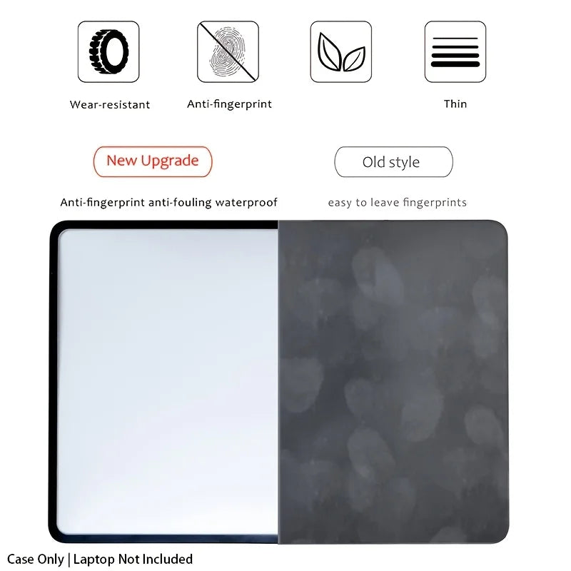 TPU Soft Edge Laptop Case for MacBook Pro 14/16 inch M5 2026, Protective Durable For MacBook Air 13.6'' Easy To Install