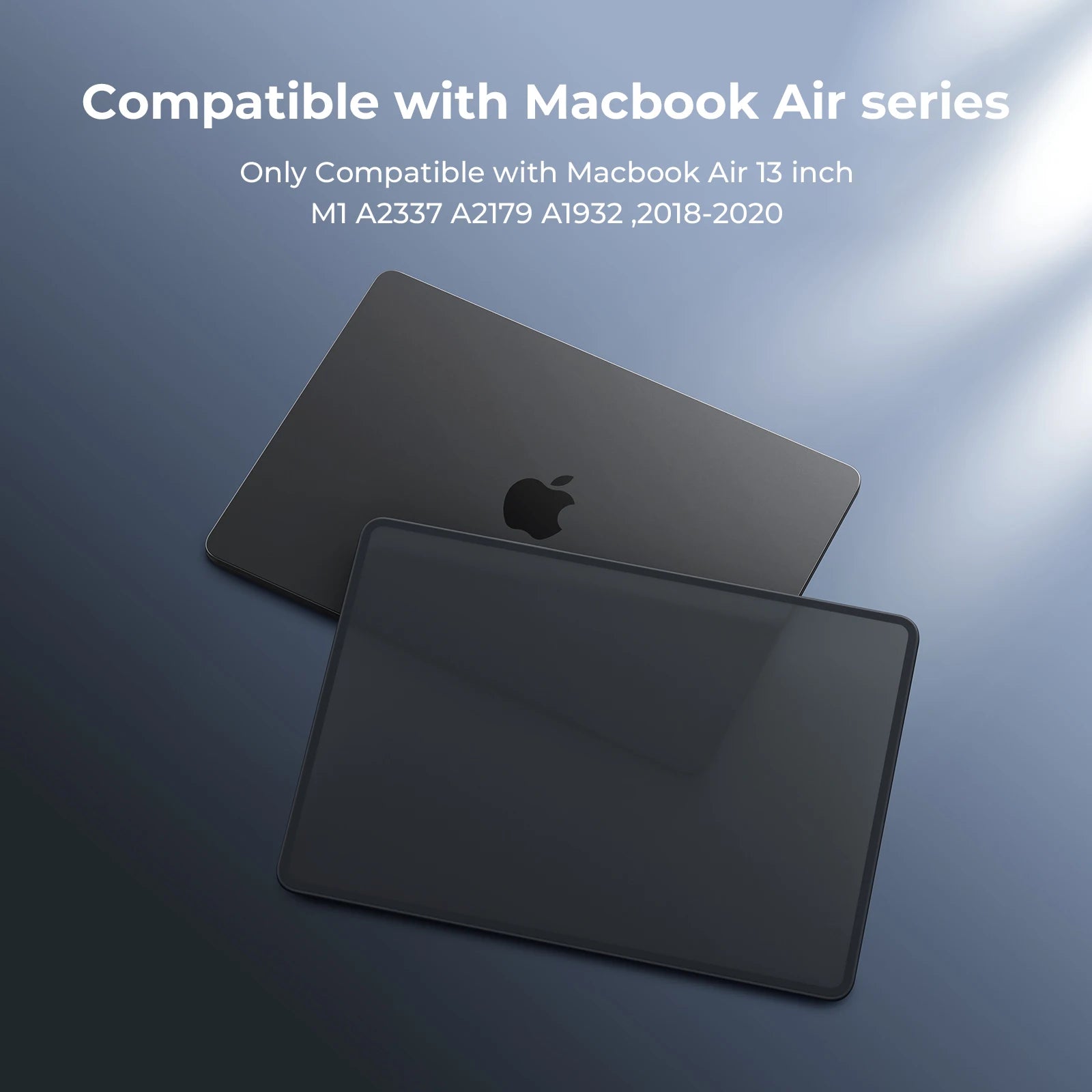 TPU Soft Edge Laptop Case for MacBook Pro 14/16 inch M5 2026, Protective Durable For MacBook Air 13.6'' Easy To Install
