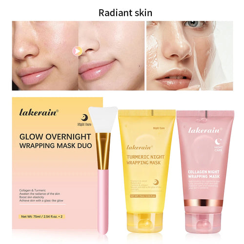 Mascarilla Coreana de Colágeno Profundo Peel Off Rostro Antiarrugas Lifting