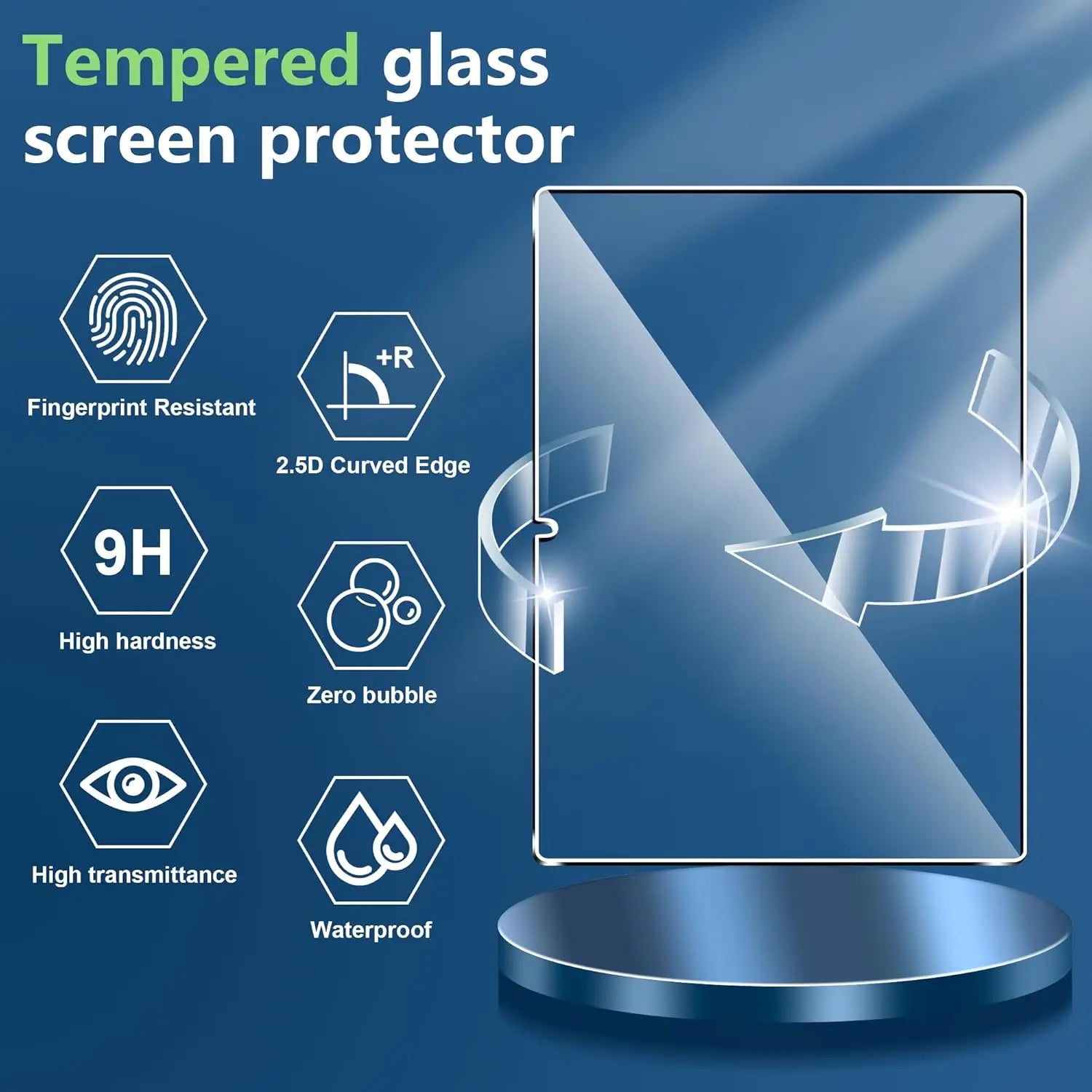 For Teclast T65 Plus 13.4 inch Tempered Glass Screen Protector T65Plus Tablet Anti Scratch HD Protective Film