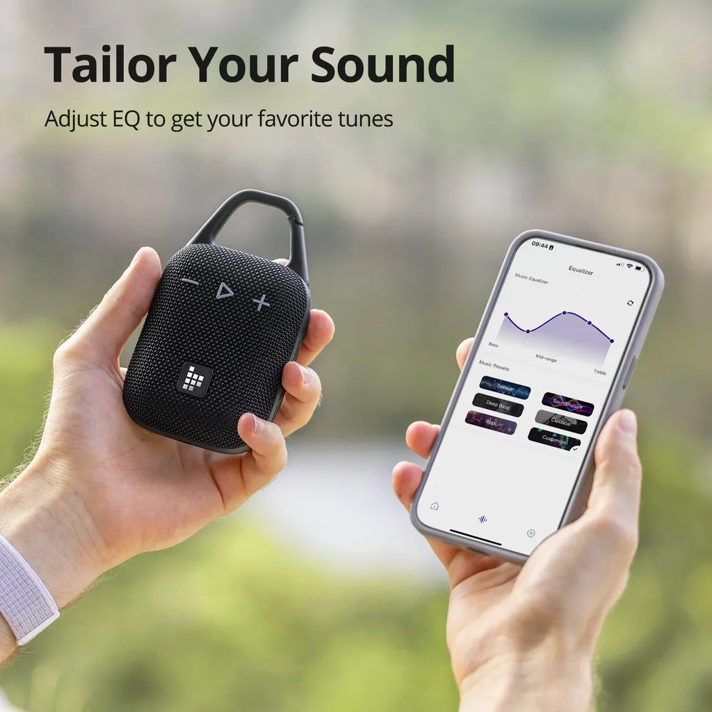Bluetooth Speaker Deep Bass Black-3