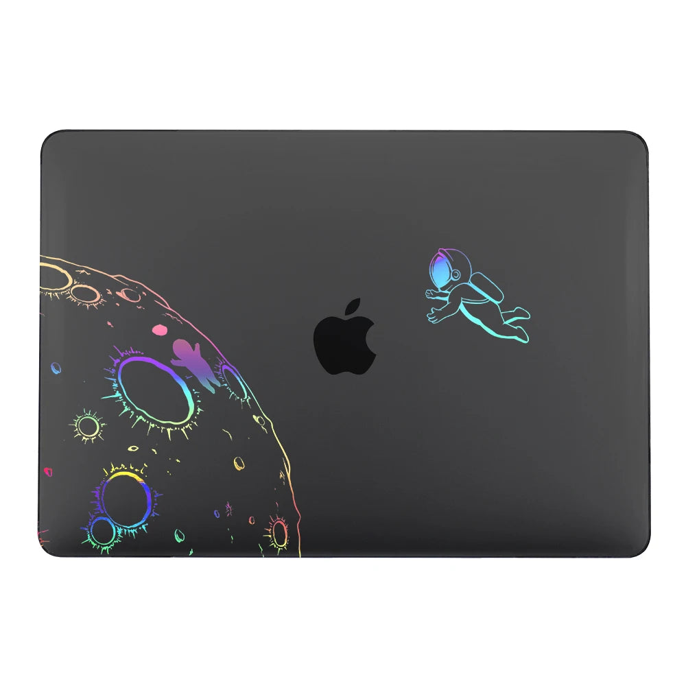 Newest Laptop Case for MacBook Air 13 15 2025 M4 M3 M2 M1 Pro 14 16 inch A3185 A3186 A2681 A2338 Pro13 Colorful Laser Cover