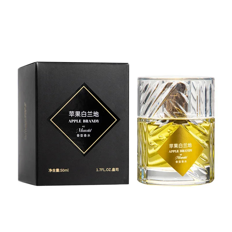 Perfume unisex Luxury Angels Share Apple Brandy, Eau de Parfum, Body spray con aroma afrutado, fragancia ligera de sándalo/almizcle/sándalo