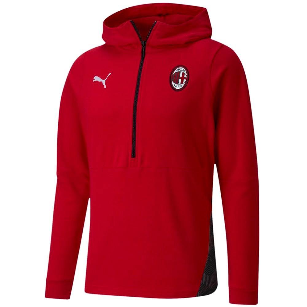 AC Milan Casual hooded presentation Soccer tracksuit 2020/21 - Puma-2