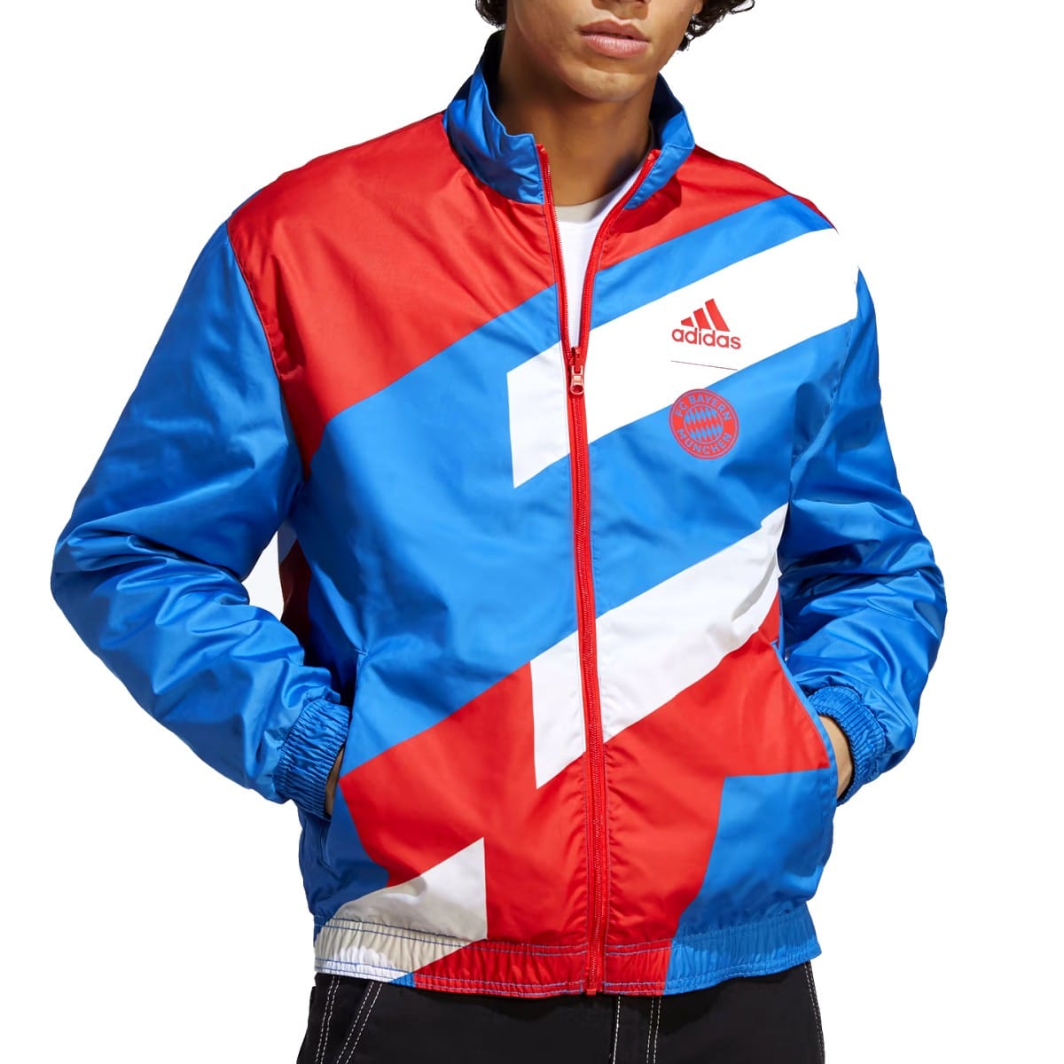 Bayern Munich pre-match presentation Soccer jacket 2023 - Adidas-3