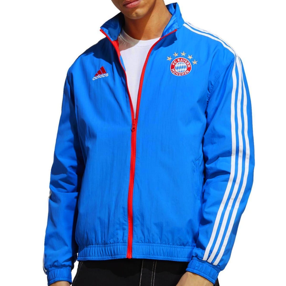 Bayern Munich pre-match presentation Soccer jacket 2023 - Adidas-2