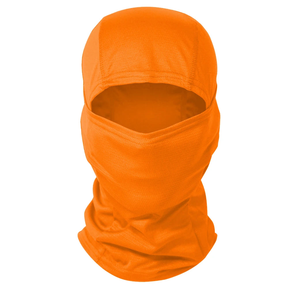 Verano Hombres Mujeres Elástico Transpirable Balaclava Sombrero Protector Solar Ciclismo Máscara Facial Completa Bufanda Para Senderismo Pesca Esquí