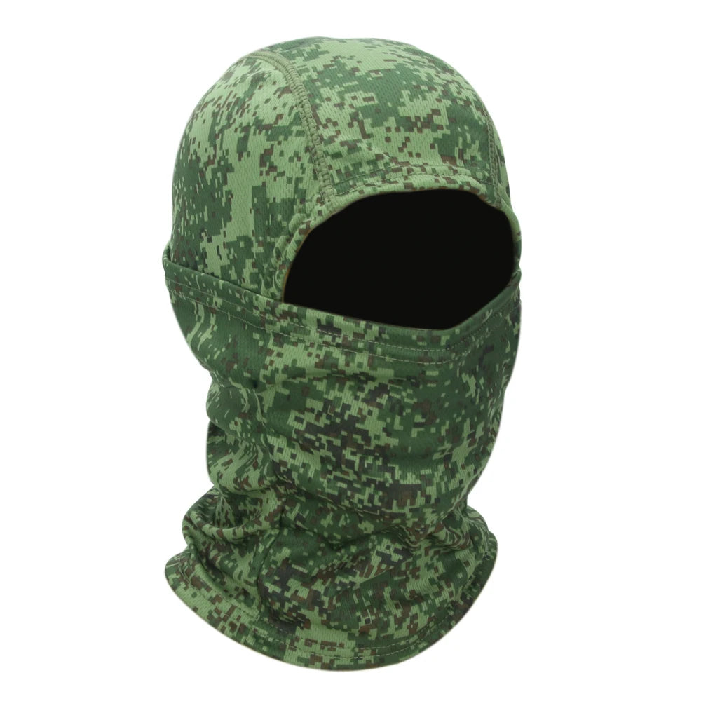 Verano Hombres Mujeres Elástico Transpirable Balaclava Sombrero Protector Solar Ciclismo Máscara Facial Completa Bufanda Para Senderismo Pesca Esquí