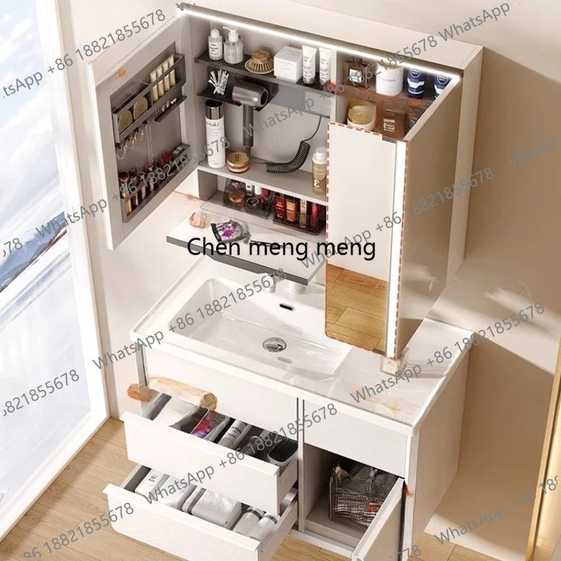 Medicine Display Bathroom Cabinet Toilet Drawers Modern Skincare Bathroom Cabinet Jewelry Perfume Archivadores Home Furniture