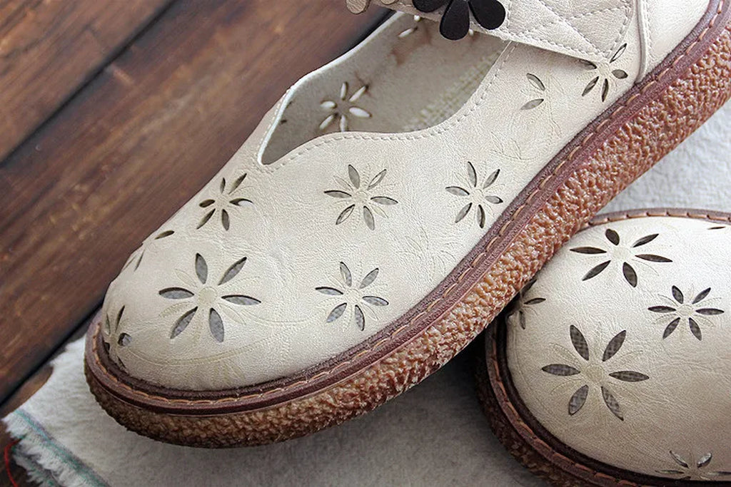 -Retro Style Shoes Platform Shoes Big Head Doll Shoes Summer Mori Comfortable Women'S Shoes Artistic Single Shoes