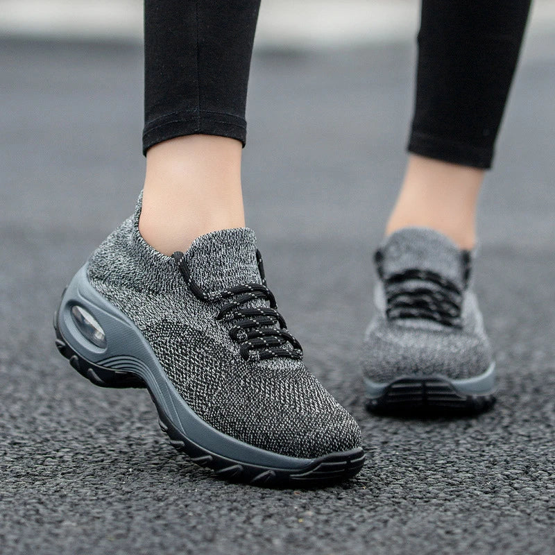 Women'S Shoes New Sports Shoes Women'S Flying Socks Shoes Rocking Shoes Casual Running Shoes Comfortable Breathable Versatile