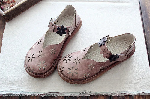 -Retro Style Shoes Platform Shoes Big Head Doll Shoes Summer Mori Comfortable Women'S Shoes Artistic Single Shoes