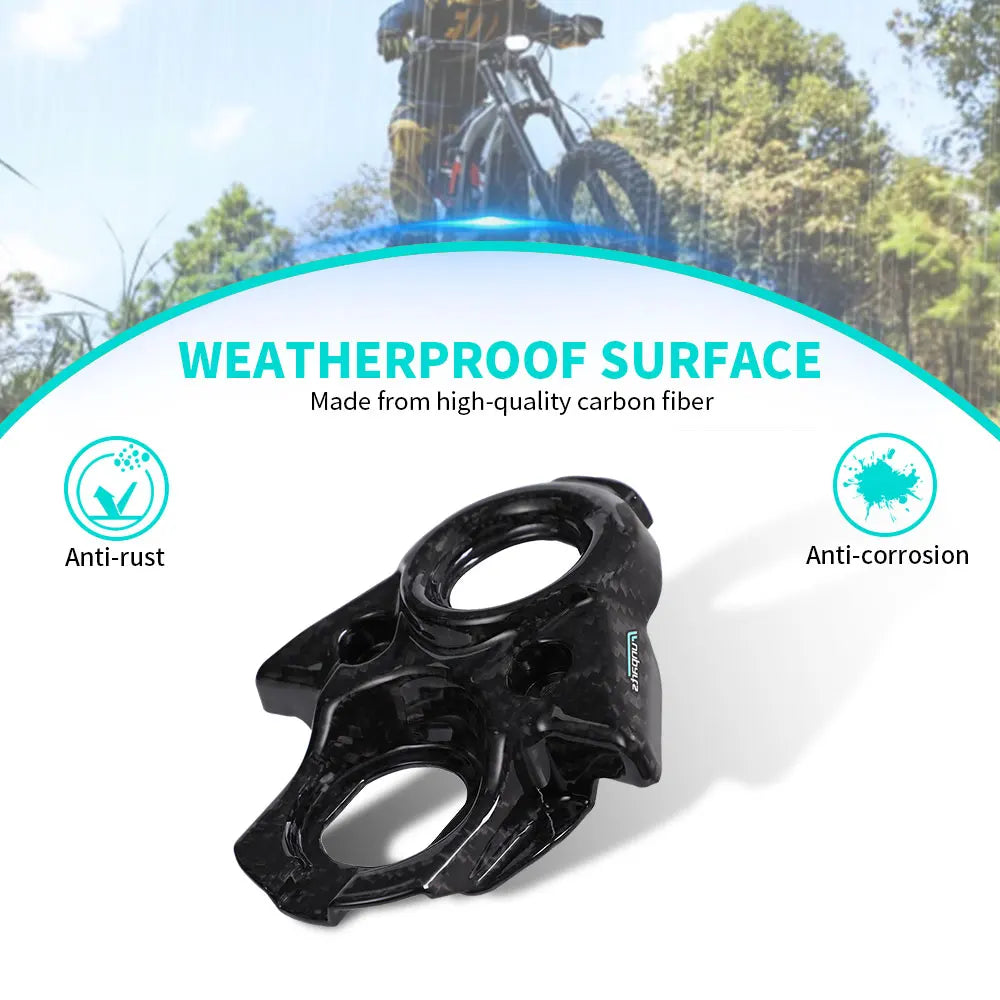 Funparts Carbon Fiber Motorcycle Central Control Decorative Cover Guard for Surron Sur-Ron Sur Ron Lightbee Light Bee X S L1E