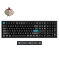 Keychron Q6 Ultra-M1 8K Wireless Custom Mechanical Keyboard (Black, US Layout (QWERTY), Silk POM Red, 100%, RGB, Hot Swap, 8K, 2.4 GHz Bluetooth 5.2 USB-C)-0
