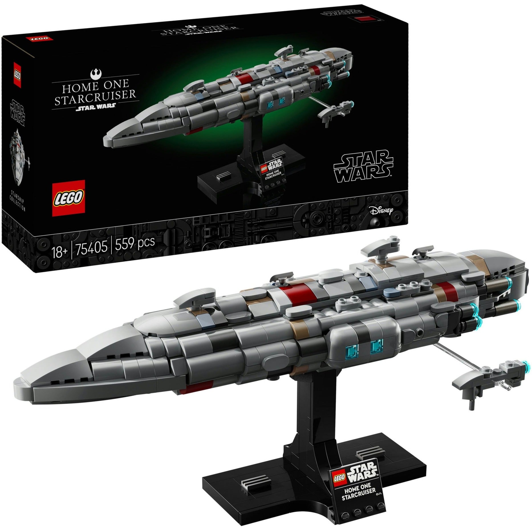 Lego star wars 75405 home one star cruiser-0