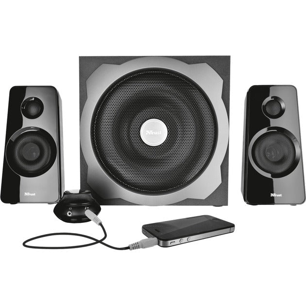 Trust Tytan 2.1 Subwoofer Speaker Set (Black, 17963, Retail)-0