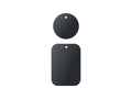 Techancy Adesivo Metálico Para Telemóveis Ti2216 Preto Para Suportes Magnéticos De Telemóveis E Capas Com Aderência