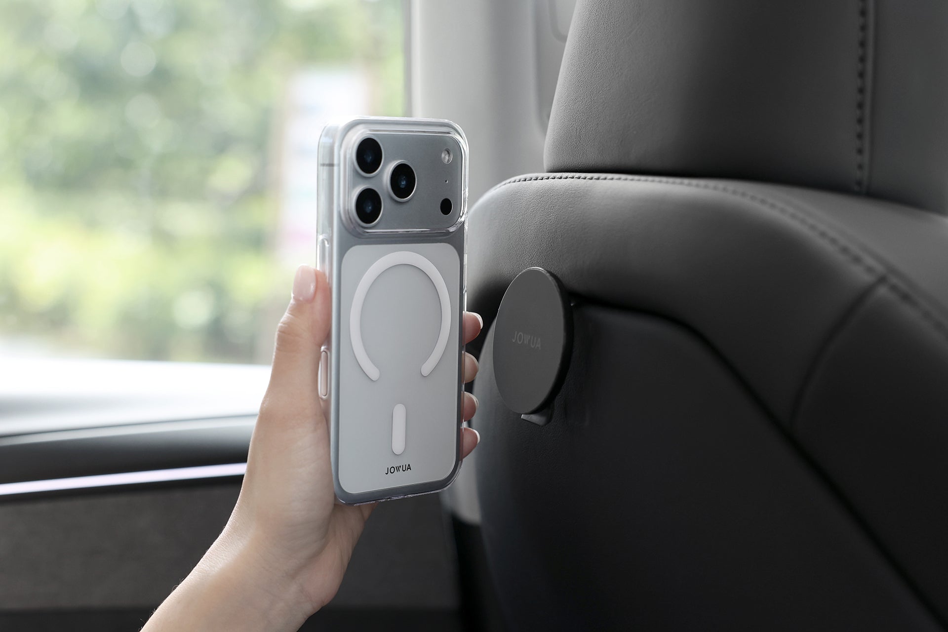 iPhone Case for Tesla Car Mount with MagSafe + Phone Tether Tab Set (iPhone 17 Series)-3