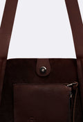 Large Tote Bag 'Tala' - Brown