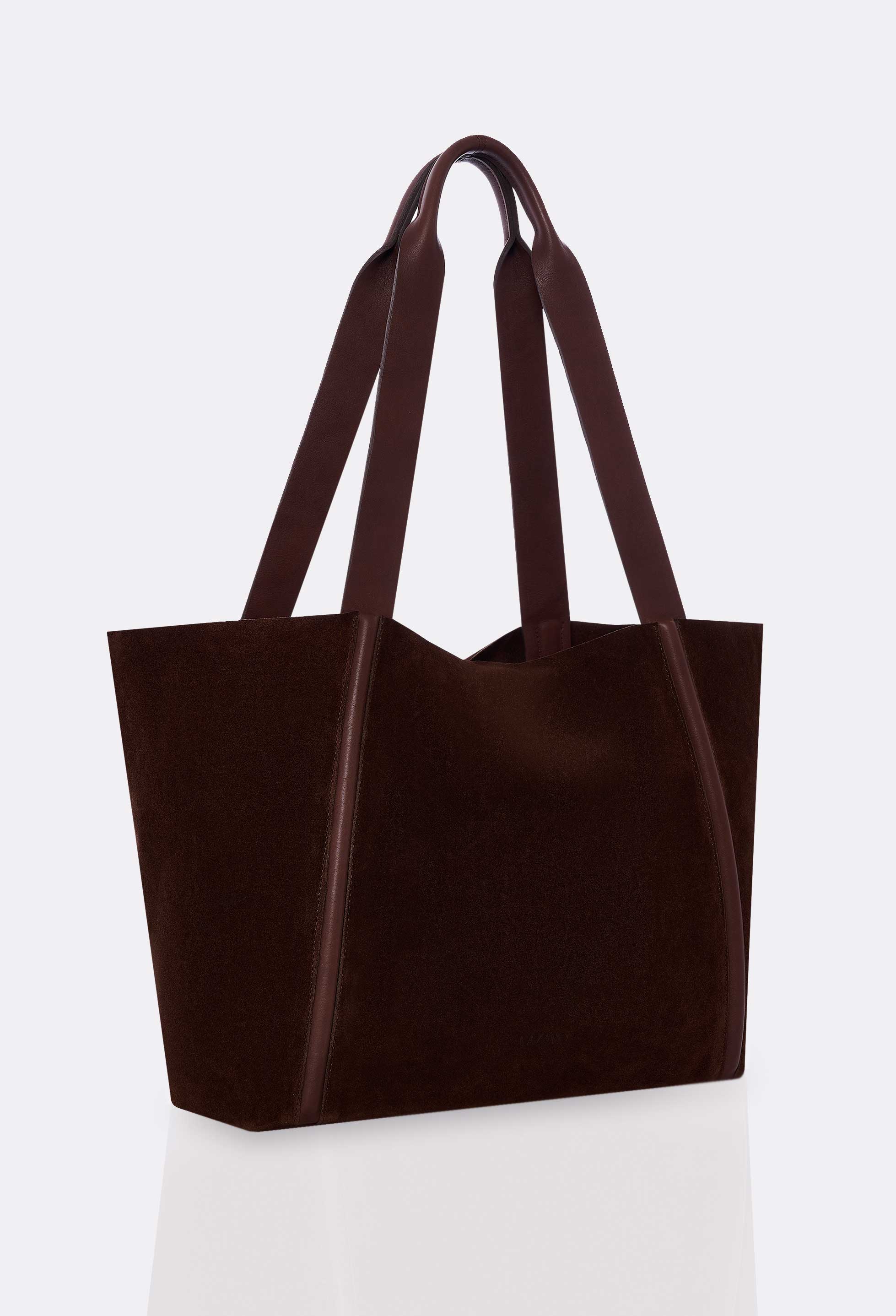 Large Tote Bag 'Tala' - Brown