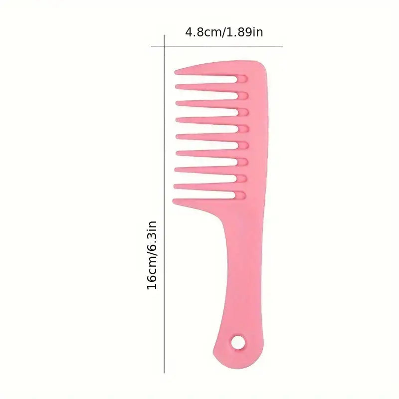 Pink Hair Detangler Comb | Effortless Detangling & Smoothing Tool