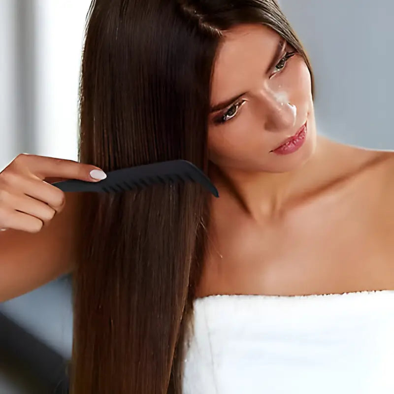 Pink Hair Detangler Comb | Effortless Detangling & Smoothing Tool